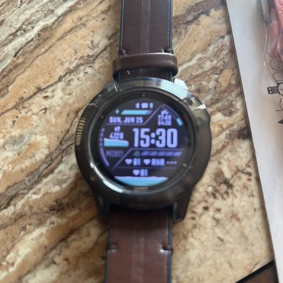 Garmin fenix 6 Sapphire GPS Watch Titanium Gray